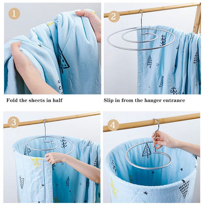 Lisslune | Rotating Spiral Space-Saving Drying Rack