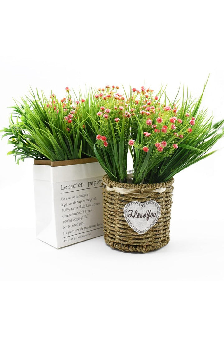 Lisslune | Plastic grass decor