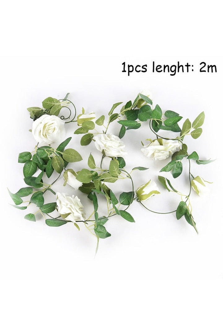 Lisslune | artificial rose plant garland