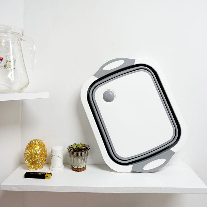 Lisslune | 2-in-1 Wash Box with Outlet & Cutting Board