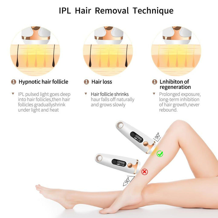 Lisslune | IPL Laser Hair Removal Handset