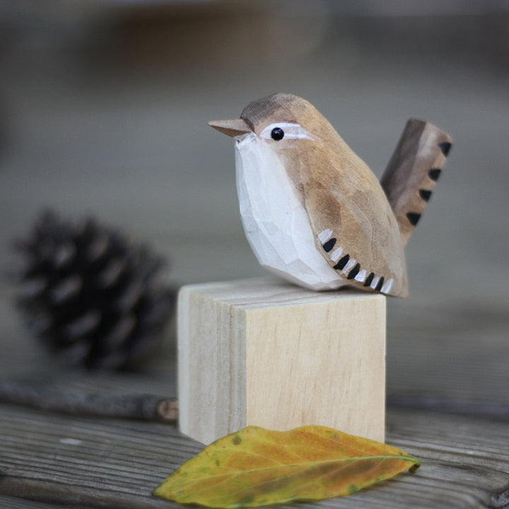 Lisslune | NordicFeathers - Elegant Wooden Bird Figurines