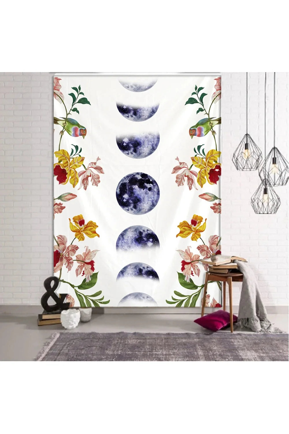 Lisslune | Phasen Floral Tapestry