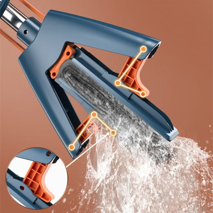 Lisslune | Handle Ease Foldable Effortless Floor Mop