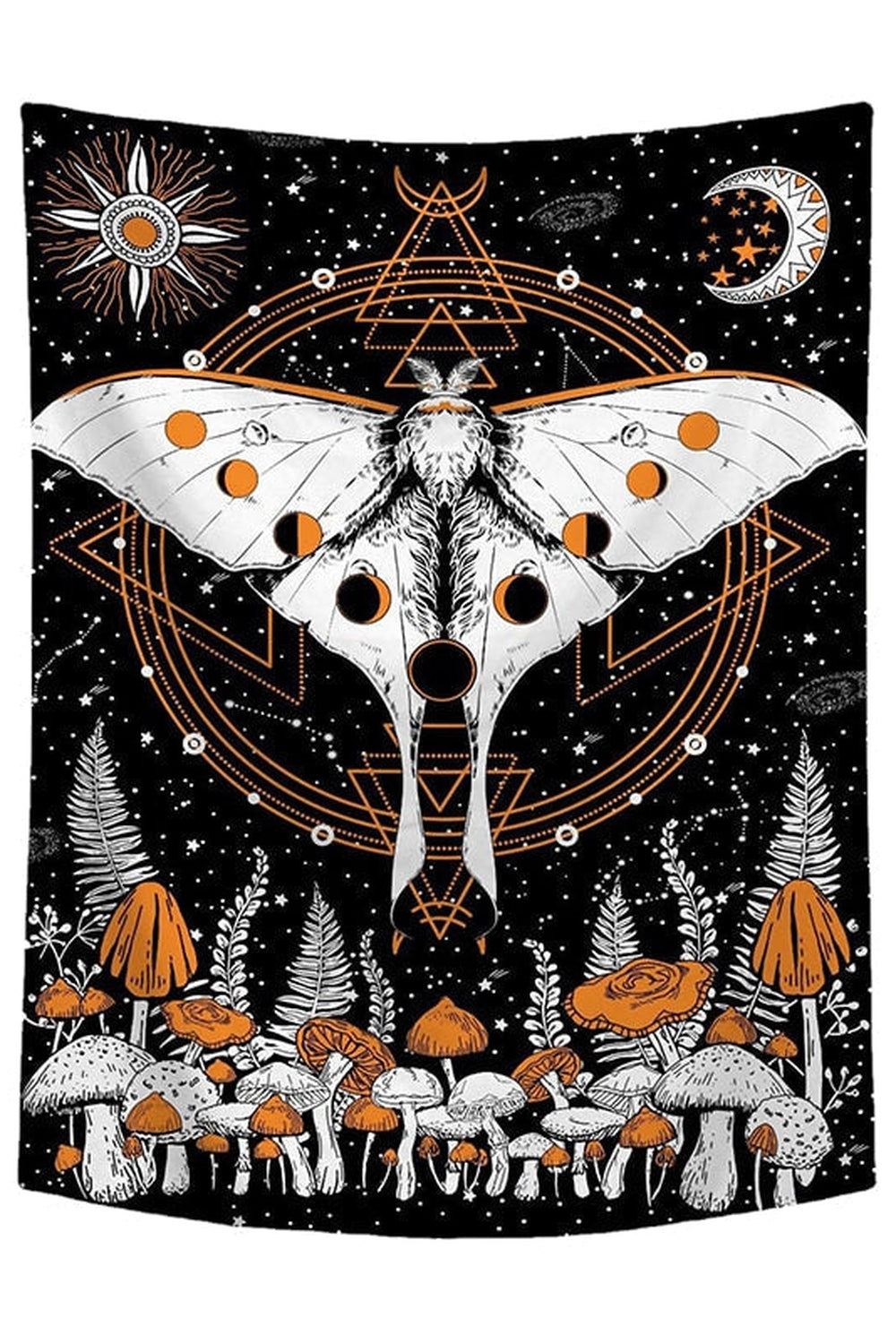 Lisslune | Moth Art Tapestry