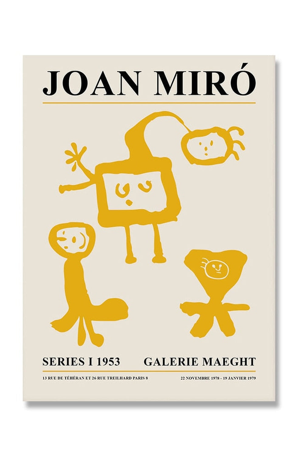 Lisslune | Miro Inspired Canvas Poster