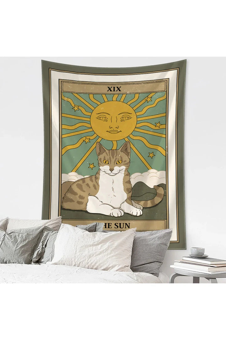 Lisslune | Cat Witchcraft Tapestry