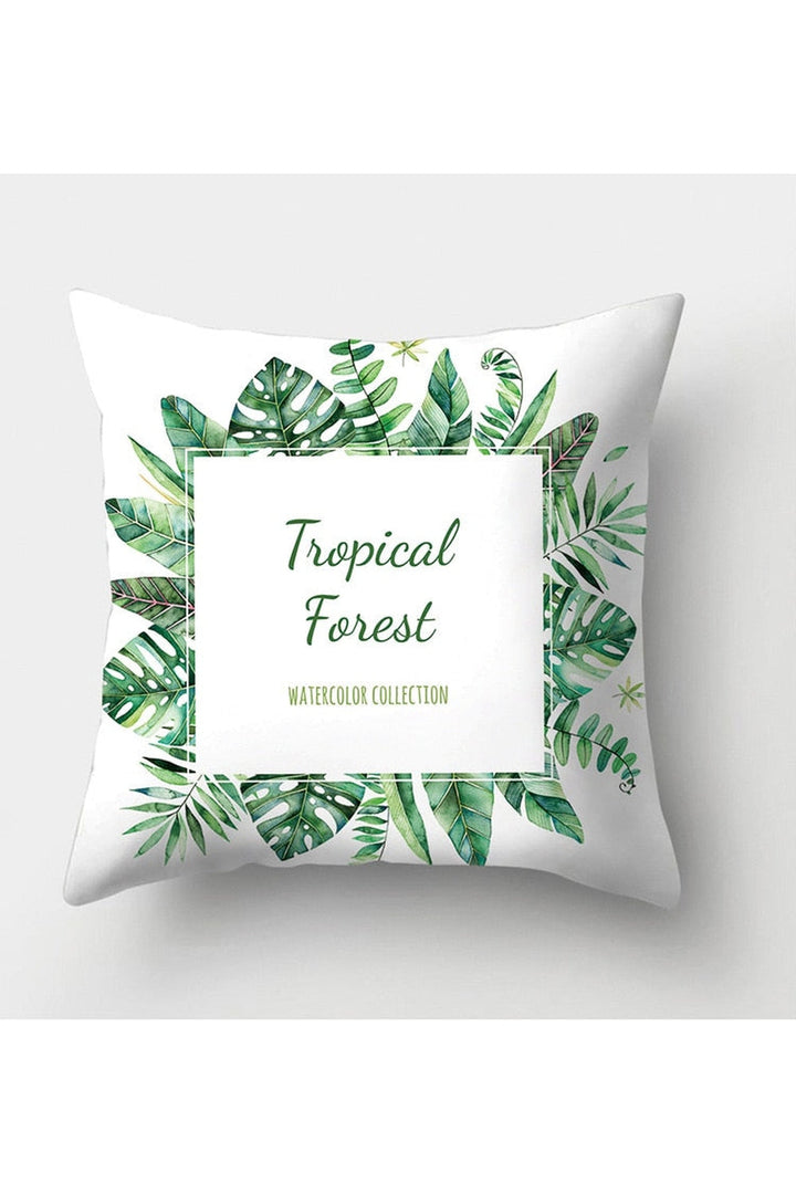 Lisslune | tropical plant pillowcases
