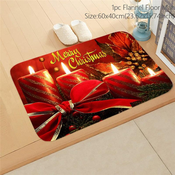 Lisslune | Cheerful Holiday Doormat for a Cheerful Welcome