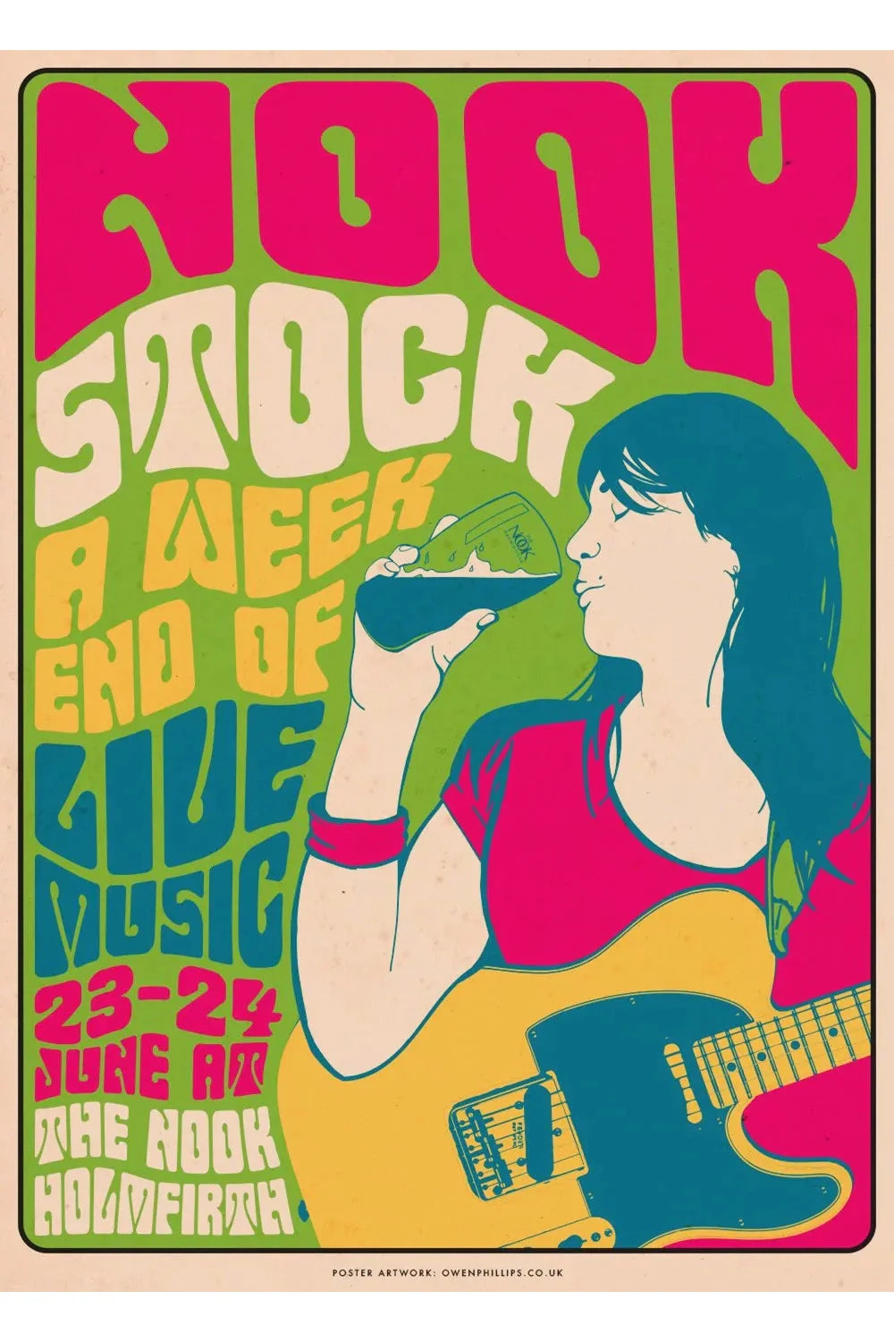 Lisslune | Rock Festival Poster