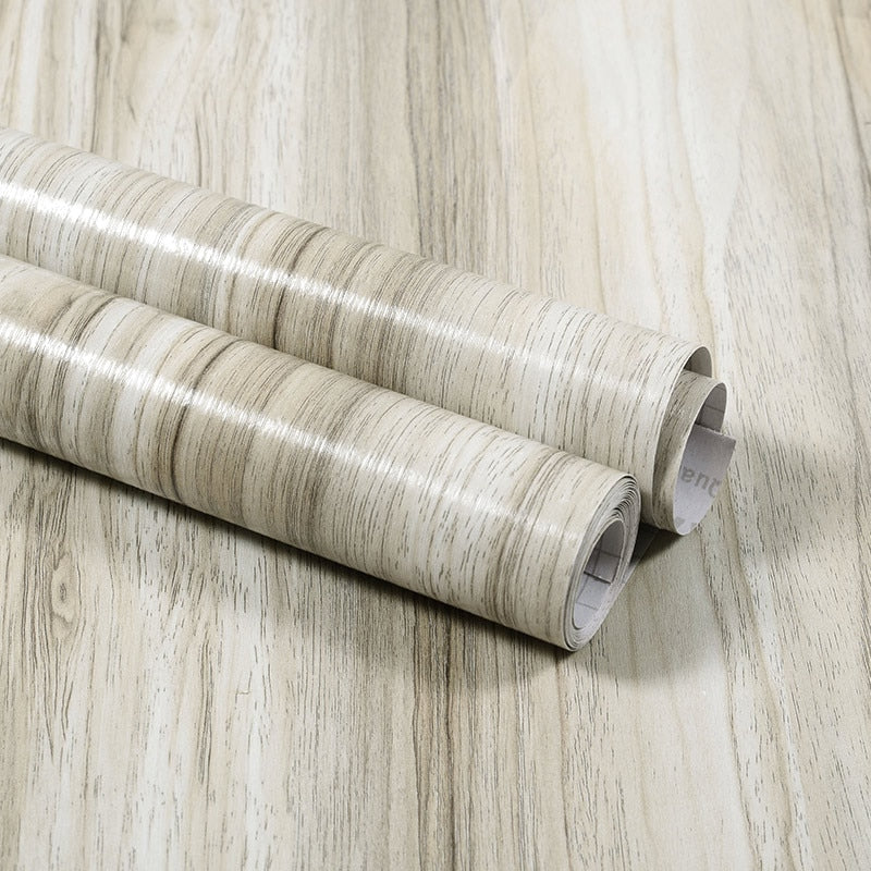 Lisslune | Self-Adhesive  Wood Grain Wall Sticker