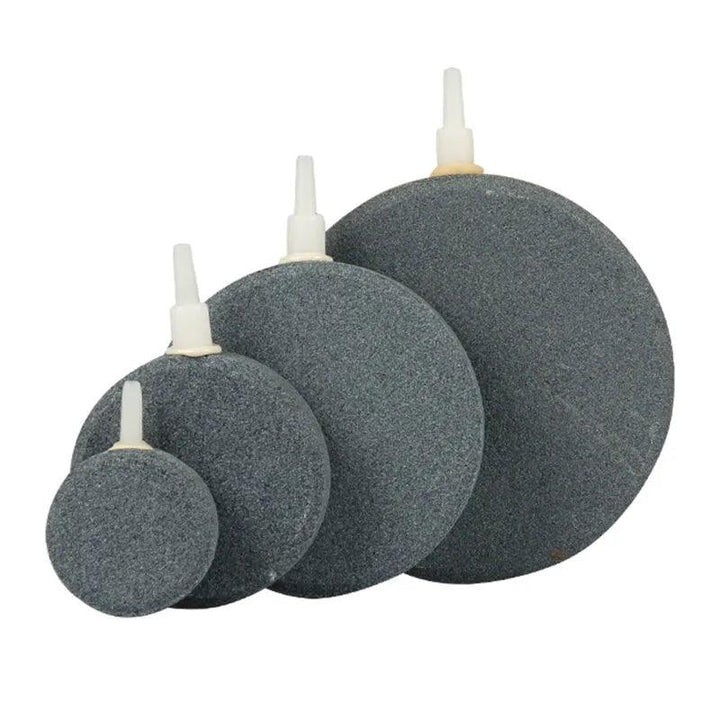 Lisslune | Aquarium Air Pump Oxygen Diffuser Disc - Bubble Stone for Fish Tank & Pond (4/6/8cm)