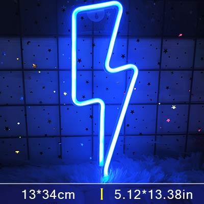 Lisslune | Led Lightning Neon Sign Wall Decor