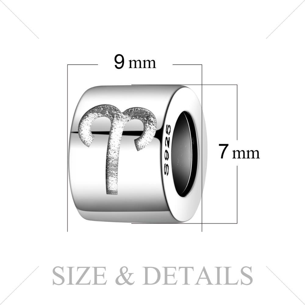 Lisslune | Heavenly Zodiac Sign Silver Charms: Personalized Handmade Jewelry for Your Unique Astrological Identity