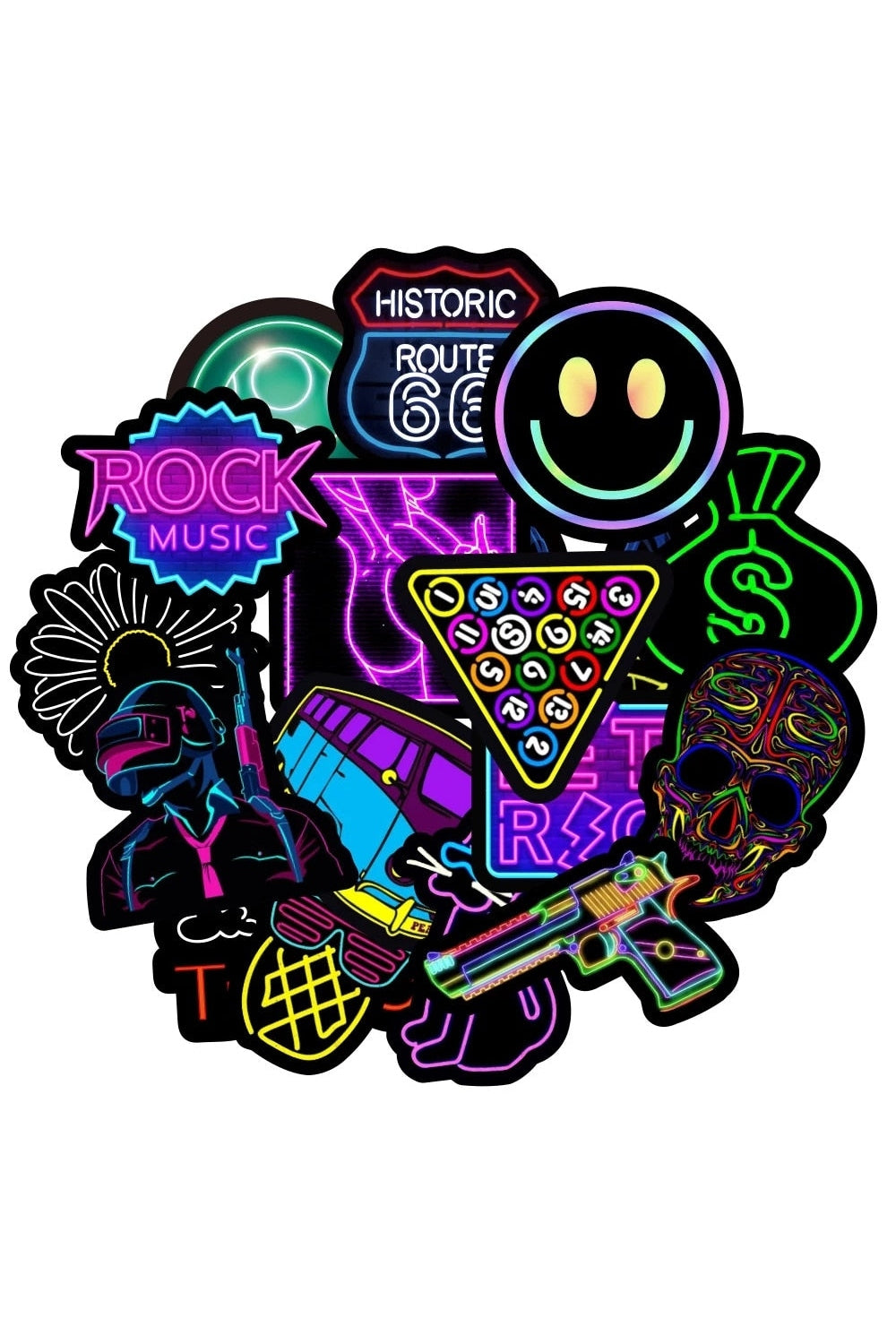 Lisslune | Graffiti theme stickers