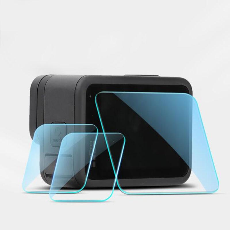 Lisslune | GoPro Hero 9 Black Ultimate Lens and Screen Protection Kit with Triple Tempered Glass Protective Films