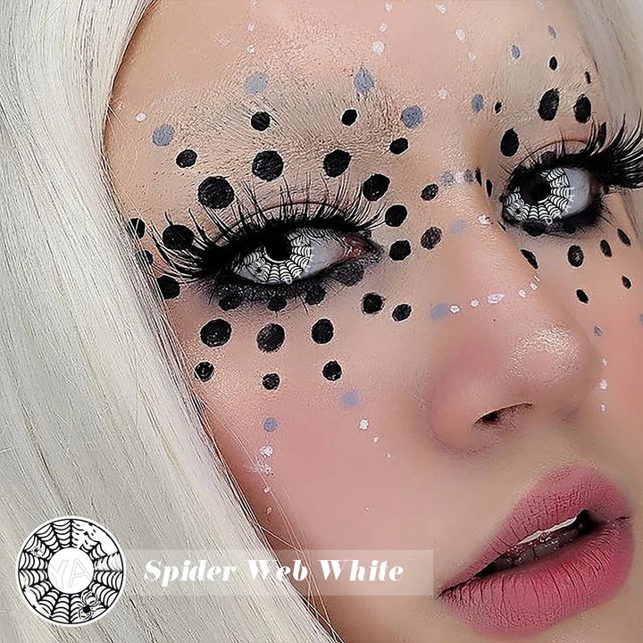 Rynx | 1 Pair Pink Lenses Anime Accessories Colored Contact Lenses Anime Lenses Spider Lenses Purple Lenses Cosplay Lenses