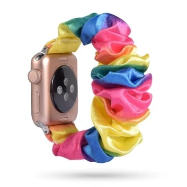 Lisslune | ELASTIC Apple Watch BAND IN HAIR TIE STYLE