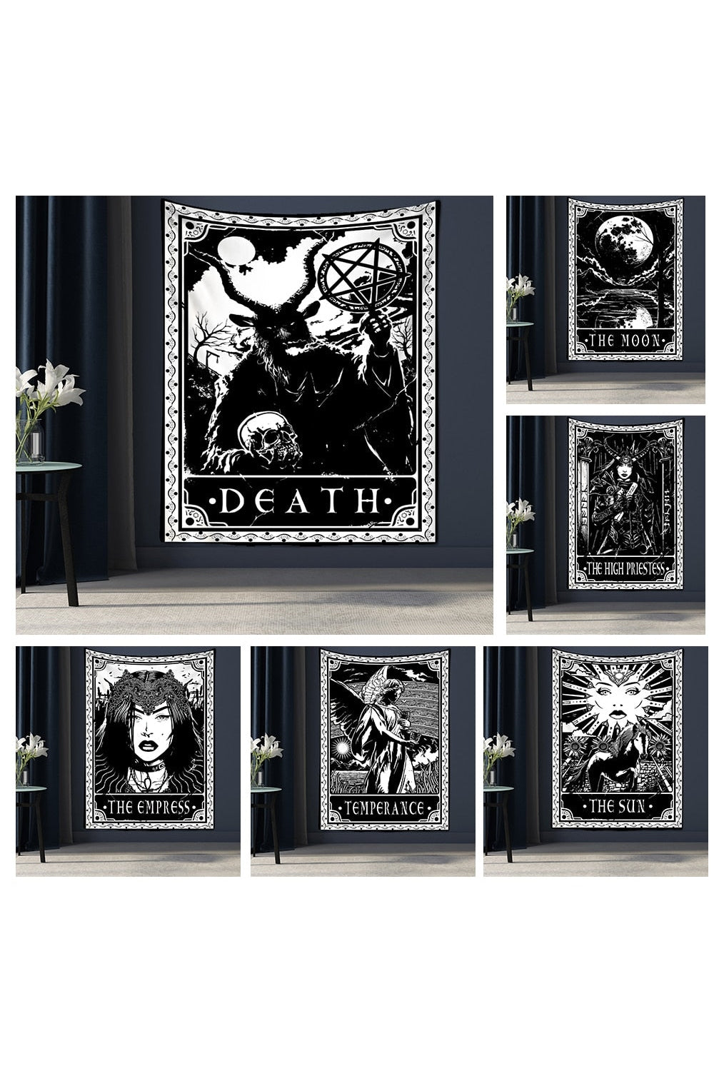 Lisslune | Grim Tarot Tapestry