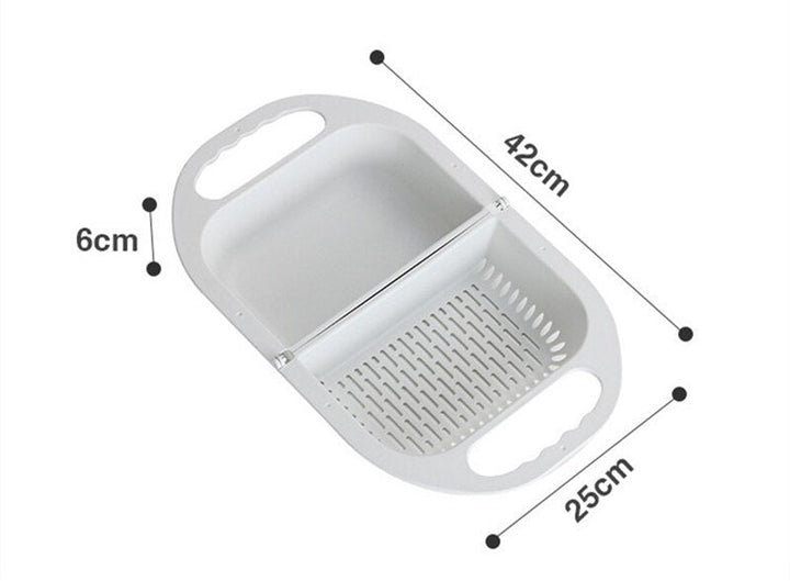 Lisslune | Collapsible Fruit Vegetable Drain Basket