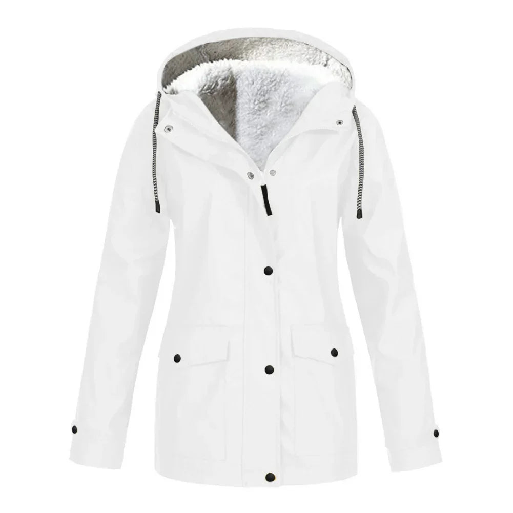 Lisslune | Long-sleeved Waterproof Raincoat with Hood