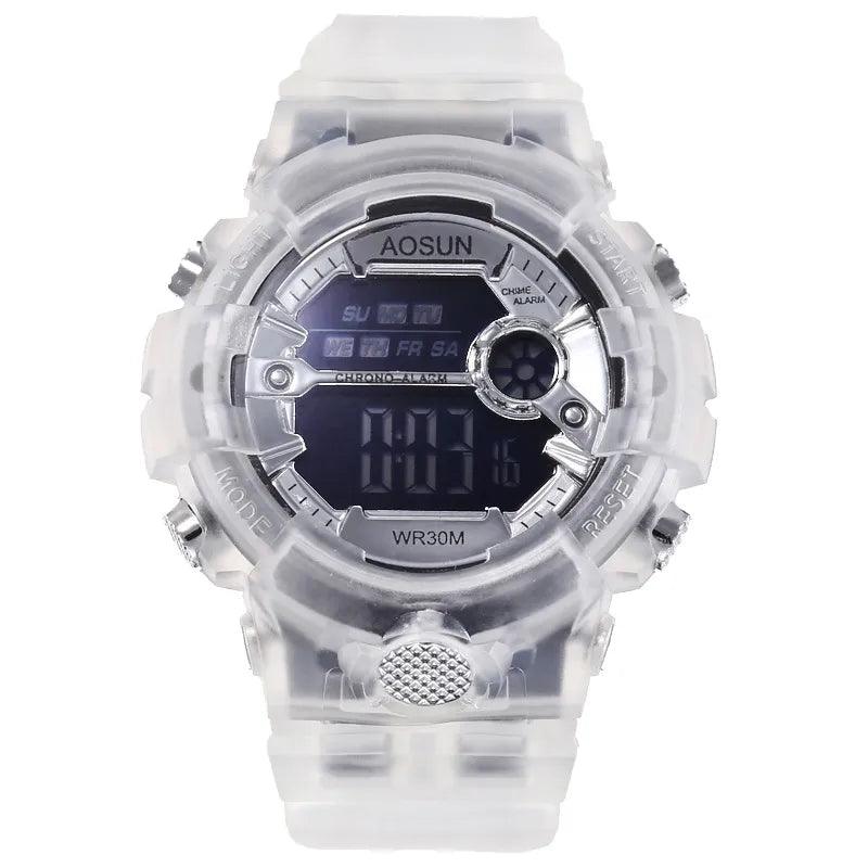 Lisslune | Lively waterproof Jelly Strap digital watch for kids - UTHAI CE35