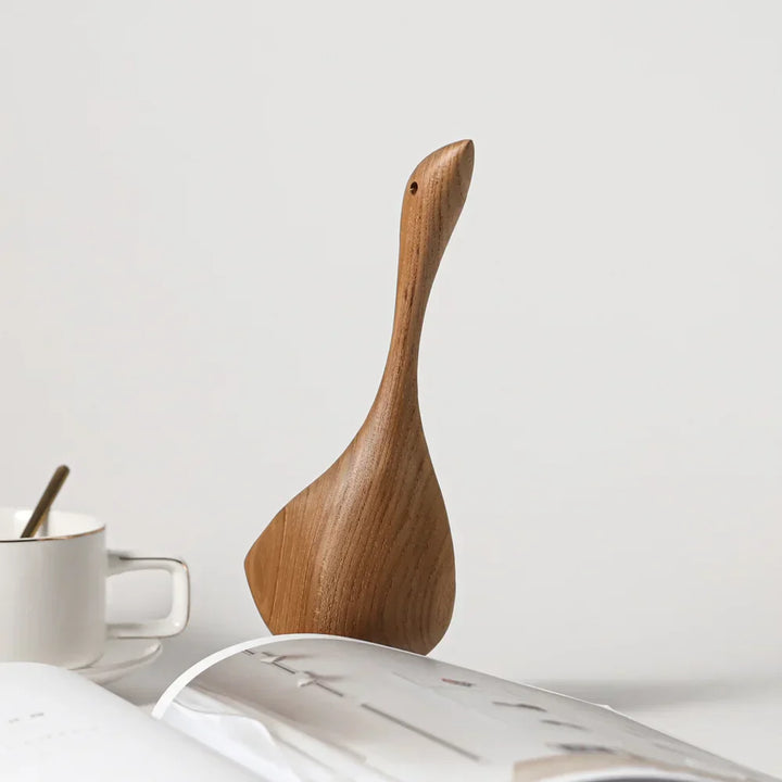 Lisslune | Nordic Wood Goose Figures