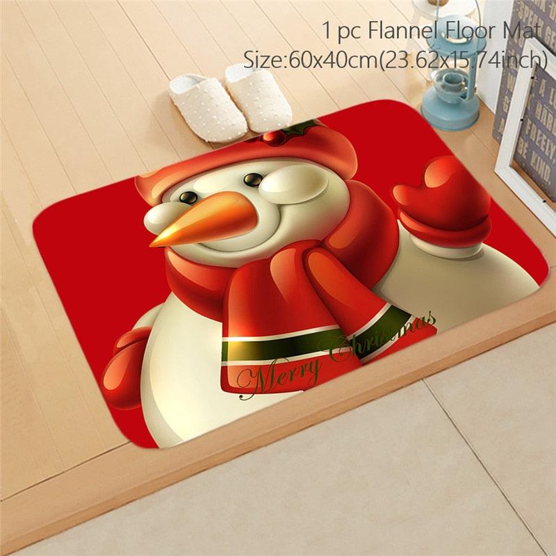 Lisslune | Cheerful Holiday Doormat for a Cheerful Welcome