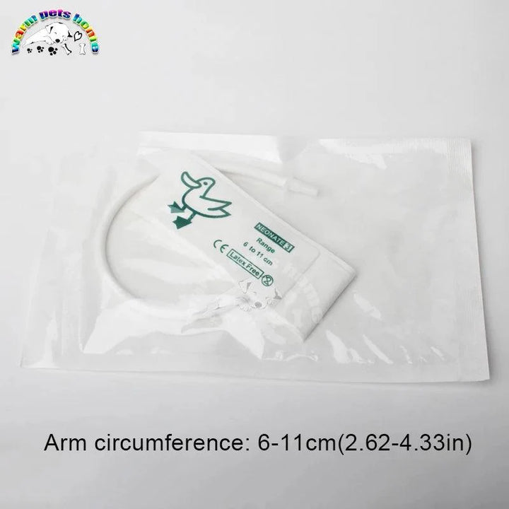 Lisslune | Replaceable Adjustable Blood Pressure Cuff Set for Newborn Pets - Multiple Size Options for Accurate Measurements