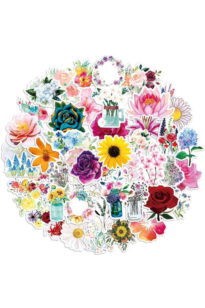 Lisslune | Flower Sticker Set