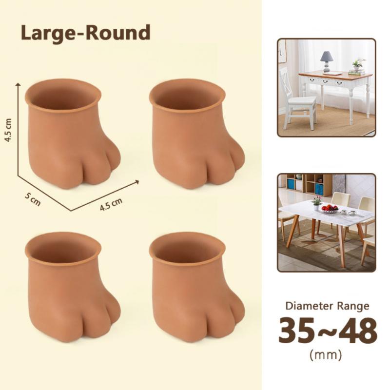 Lisslune | 4Pcs Non-Slip Cat Paw Furniture Leg Cover