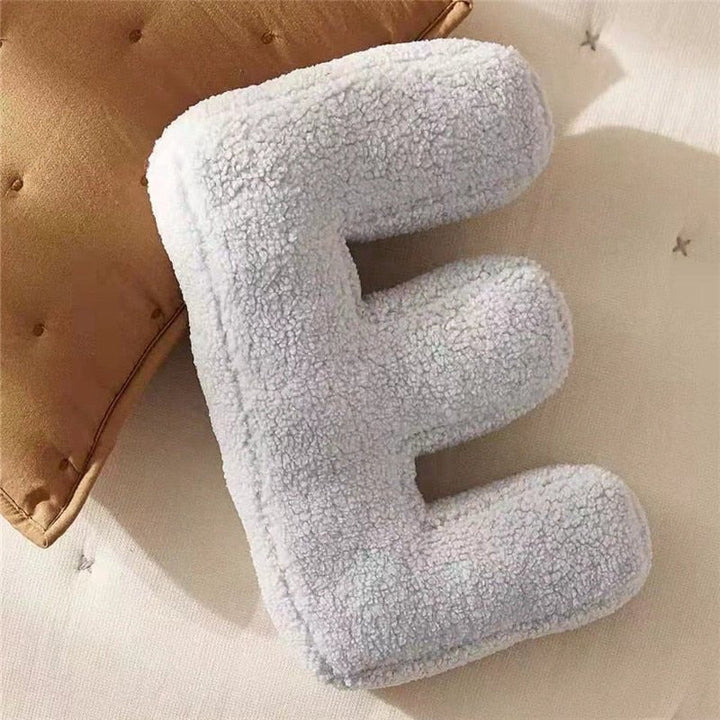 Lisslune | PlushLetter Pillow - Soft Letter Pillow for Bedroom and Children's Room