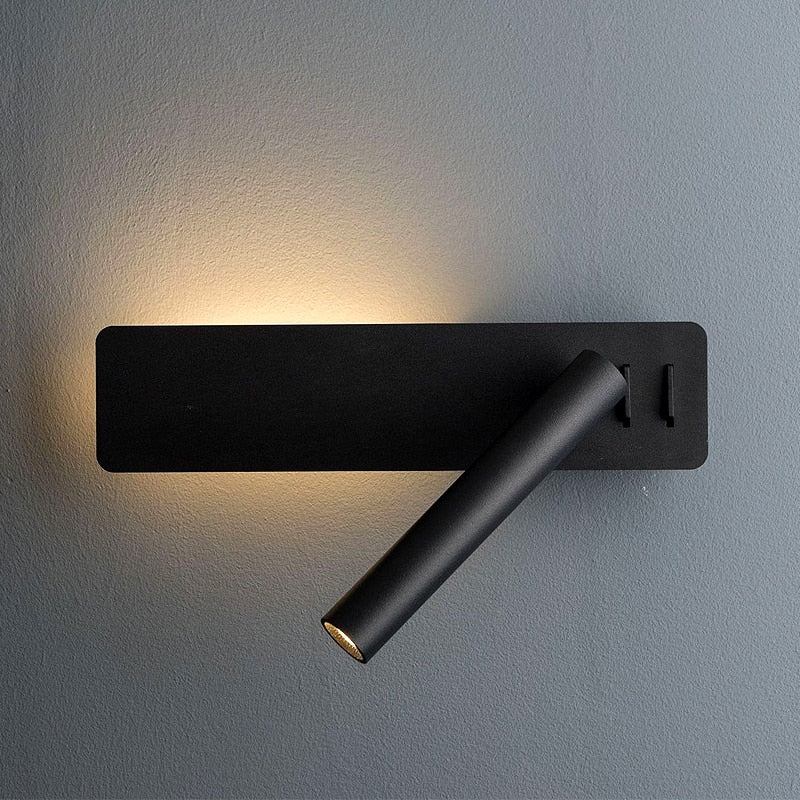 Lisslune | Rotatable LED Reading Wall Light for the Bed