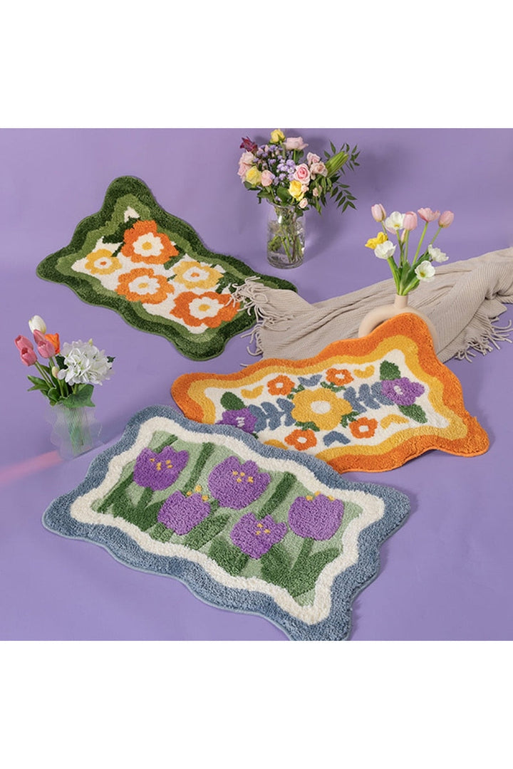 Lisslune | Home Flowers Carpet