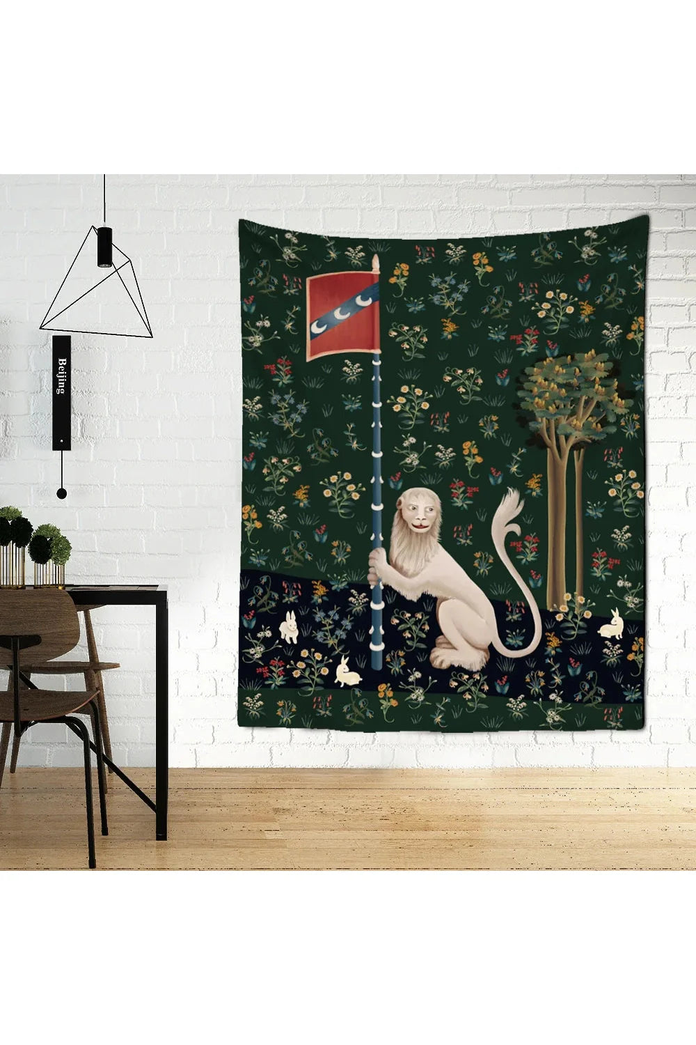 Lisslune | enchanted unicorn rug