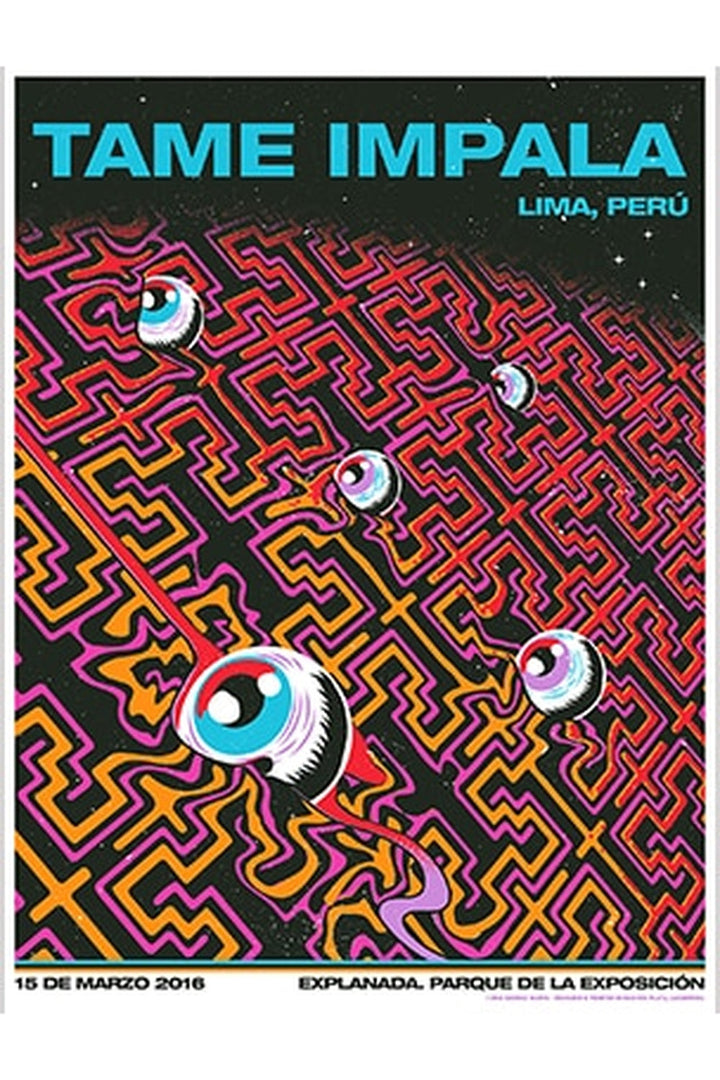 Lisslune | Impala Psychedelic Poster
