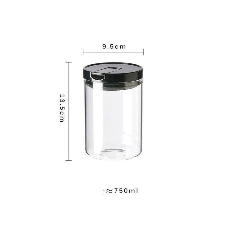 Lisslune | Moisture-proof Glass Grain Container