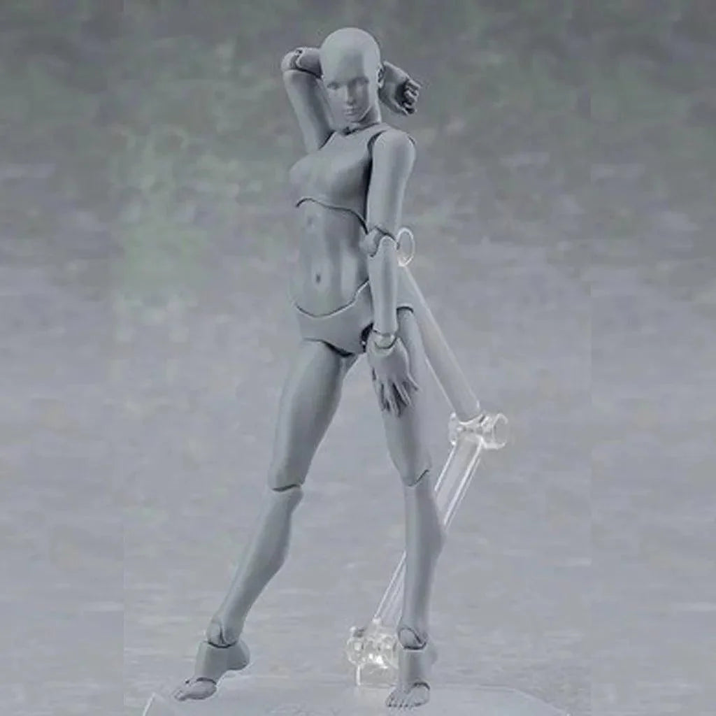 Lisslune | Dynamic poseable artist model set for creative expression