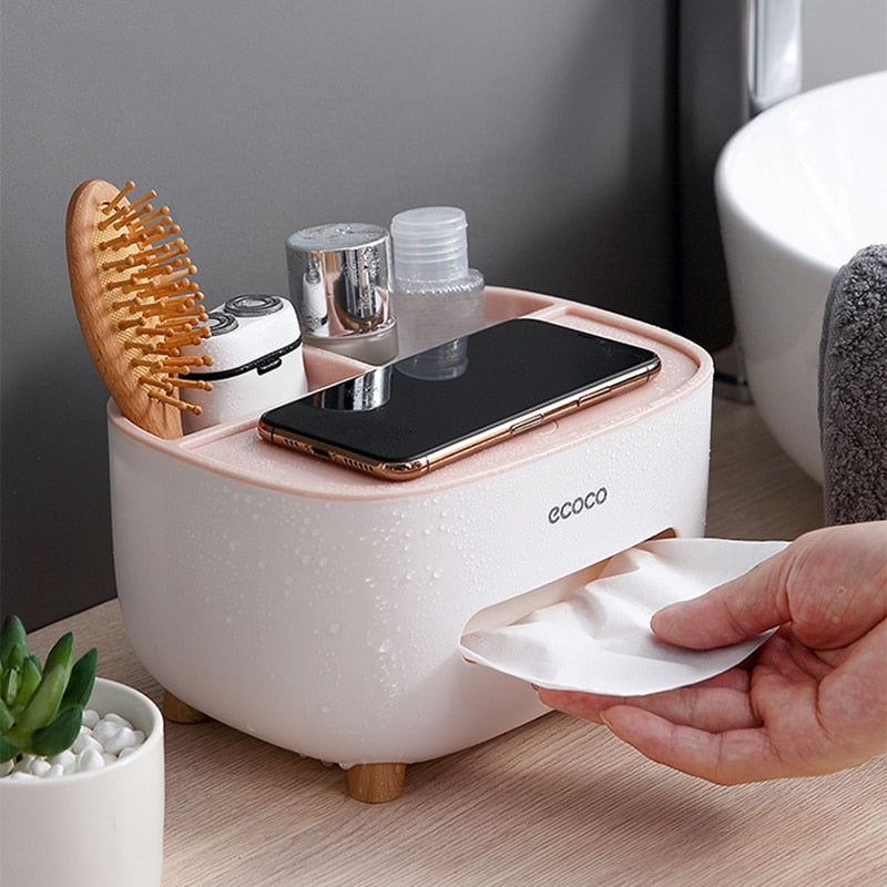 Lisslune | Multi-Use Phone Holder Tissue Dispenser