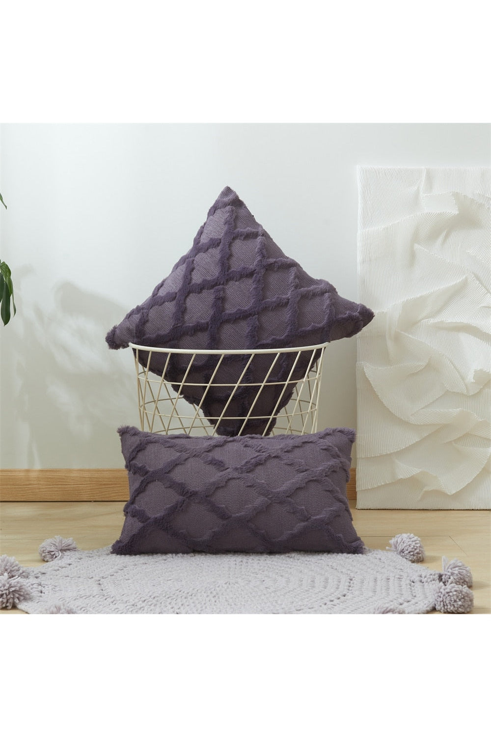 Lisslune | Rattan Plush Pillowcase