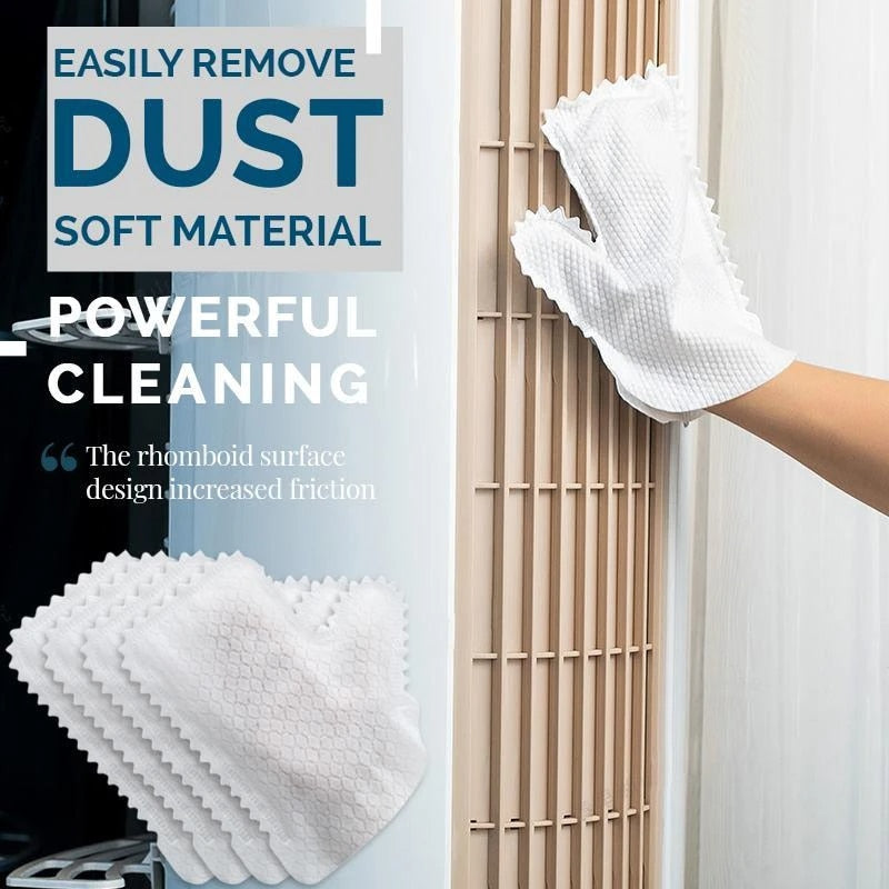 Lisslune | 10Pcs Reusable Microfiber Dust Cleaning Gloves