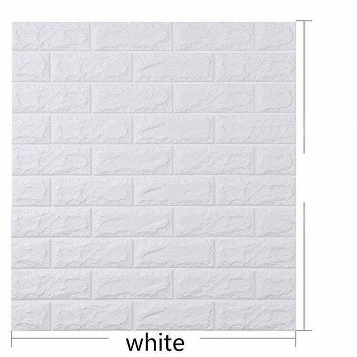 Lisslune | Change your space with chic 3D brick self-adhesive wallpaper - modern minimalism