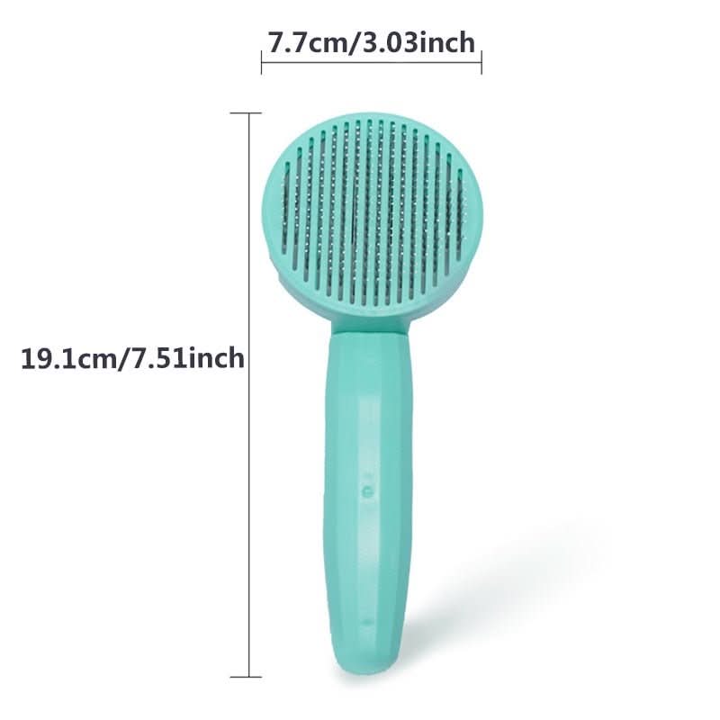 Lisslune | SELFCLEAN BRUSH – Self-cleaning cat brush for less hair loss & clean coat