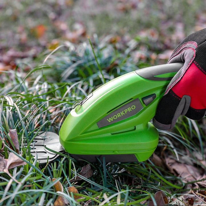 Lisslune | Cordless Electric Hedge Trimmer with Safety Lock and Rechargeable Battery