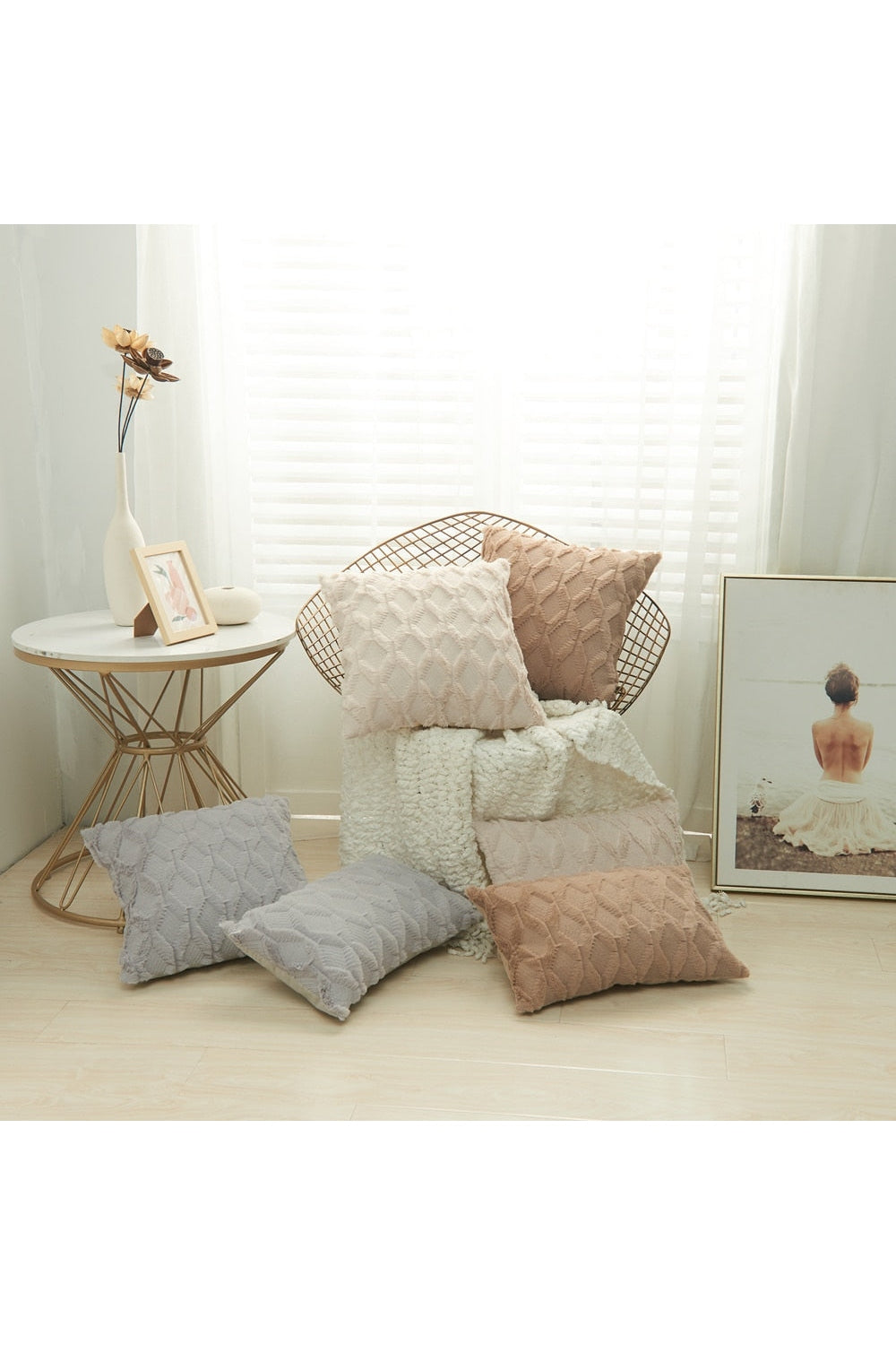 Lisslune | Diamond Design Pillow Covers