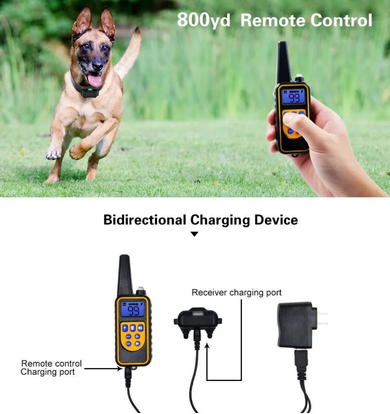 Lisslune | Adjustable Electric Dog Training E-Collar – Safe, Effective Remote Control