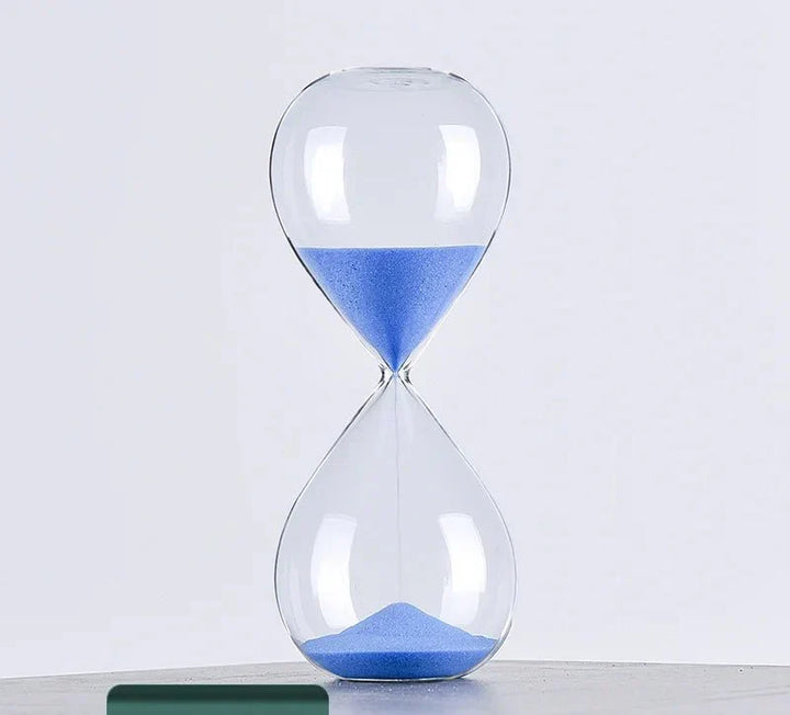Lisslune | Glass Sand Timer | Stylish Decoration with 5/10/30/60 Minutes Indication