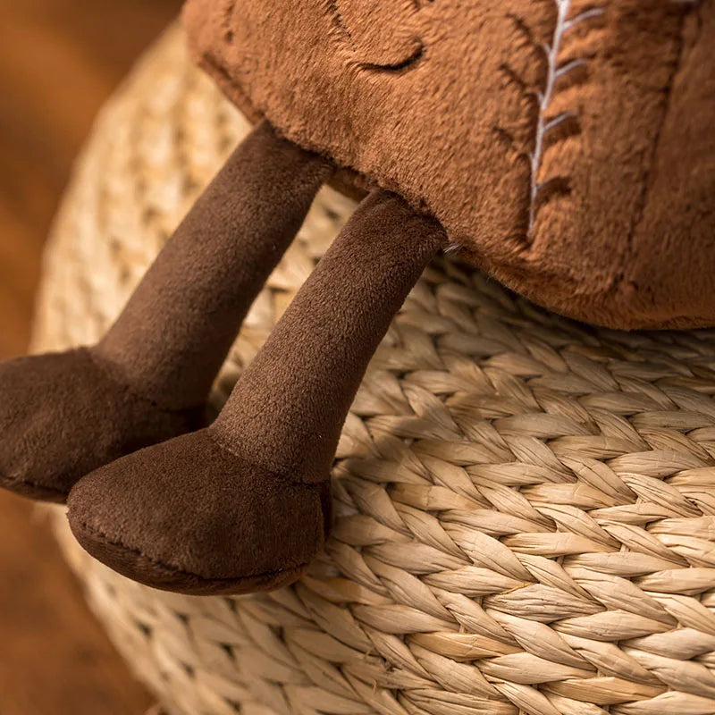 Lisslune | Magical Christmas Plush – Fluffy Gingerbread Hug Toy for a Warm & Cozy Holiday