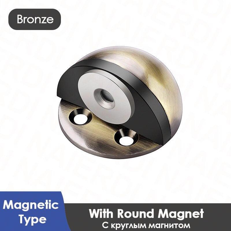 Lisslune | SilentShield Magnetic Door Stopper Set - Premium Stainless Steel for a Peaceful Home