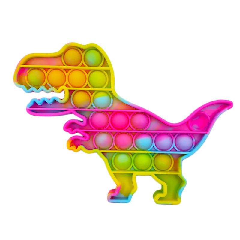 Lisslune | Plop It Rainbow Pop Up Fidget Game Finger Game